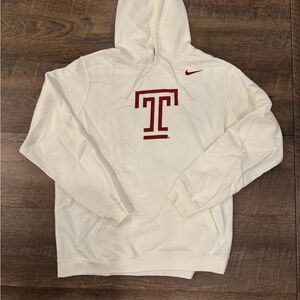 Nike White Temple Hoodie Sweatshirt XL